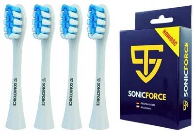 Produktbild von SonicForce Ersatz-Zahnbürstenköpfe für Oclean Weiß 4 Stück