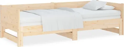 Obrázek produktu pro vidaXL Rozkládací denní postel z borovicového masivu 2x(90x190) cm