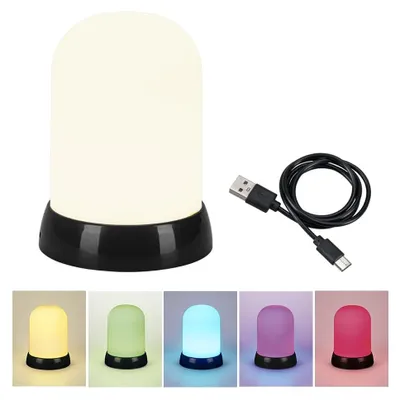 Produktbild von Farbwechselnde LED Tischlampe mit Batterie