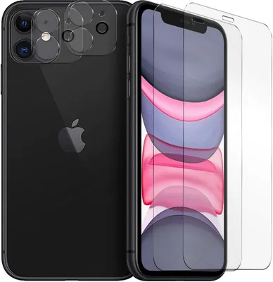 Produktbild von Panzerglas für Apple iPhone 11 Schutzfolie 2x Kamera Schutzglas Folie 2x Panzerfolie