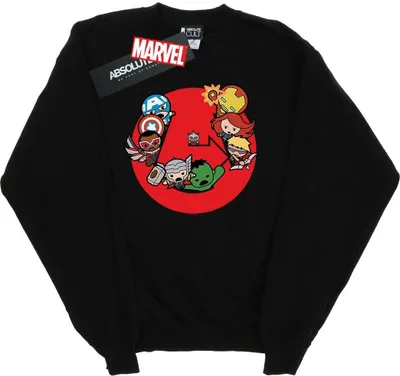 Produktbild von Marvel - "Avengers Ready Steady War" Sweatshirt für Herren BI29994 (XL) (Schwarz)