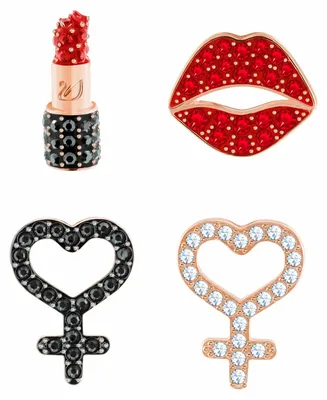 Obrázek produktu pro Swarovski 5409706, sada náušnic, zapínání na šroubky, design "Mine", vícebarevné, růžové pozlacení