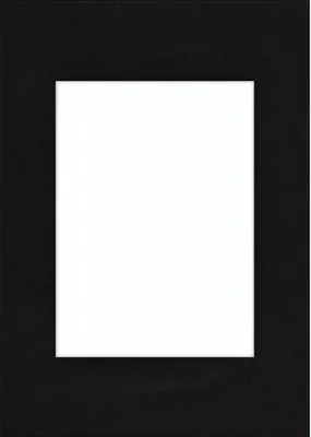 Obrázek produktu pro Hama passe-partout 20x30 cm 13x18 cm hluboký černý bílý zkosený řez 1,4 mm