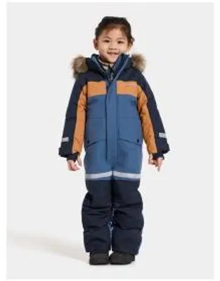 Obrázok produktu pre Didriksons Bjärven KDS, obal, farba: modrá (Galaxy Blue), kód: 505999-G14, veľkosť: 120; modrý overal