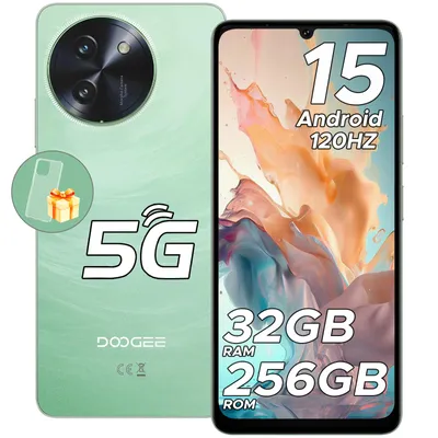 Produktbild von DOOGEE Note59 Pro Smartphone Handy, Android 15, 6,75" 120Hz, 6250mAh Akku, 32GB+256GB, 5G, 16MP, NFC, Fingerabdruck, ohne Vertrag