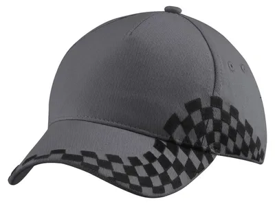 Immagine prodotto di Beechfield - Cappellino "Grand Prix" FK1757 (taglia unica) (grigio grafite)