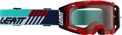 Image de Lunettes de motocross LEATT Velocity 5.5 Rouge royal Verres transparents 83 %