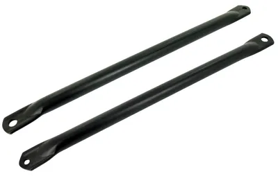 Produktbild von Set: 2x Obergurtstützstrebe Schwarz, ohne Fußrastenaufnahme - Simson S50N, S51N