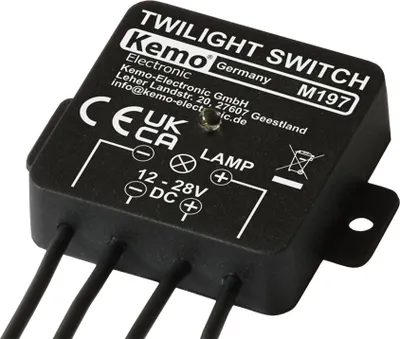 Obrázek produktu pro Soumrakový spínač 12-28 V/DC, max. 5 A