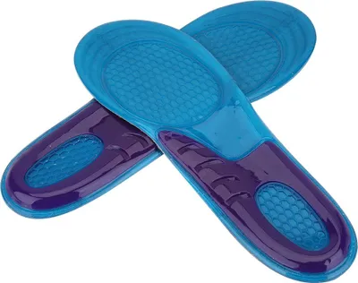 Obrázok produktu pre Unisex športové vložky do topánok, silikónové, mäkké, proti nárazom, ochrana nôh (S)