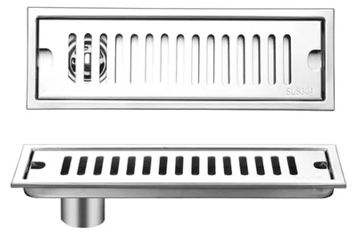Produktbild von Edelstahl-Duschrinne mit abnehmbarem Filter