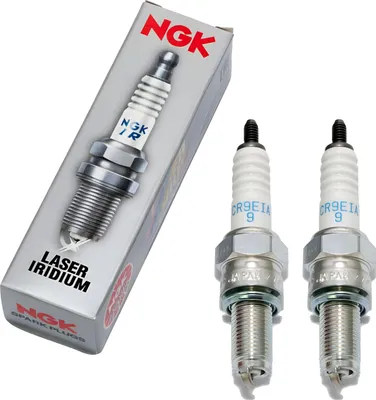 Produktbild von NGK Zündkerzen Set 2x CR9EIA-9 Iridium-Zündkerze entstört, 19,0mm Langgewinde Ø 10,0mm, 6289 kompatibel mit