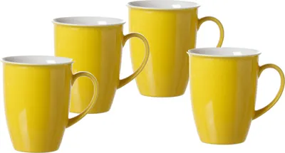 Obrázek produktu pro Ritzenhoff & Breker DOPPIO hrnek na kávu 320 ml žlutý sada 4 ks
