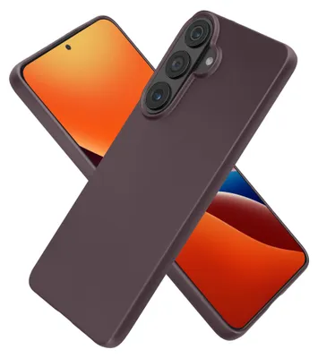 Produktbild von kwmobile Handyhülle für Samsung Galaxy S26 Hülle - Silikon Case metallisch schimmernd - Schutzhülle Cover - Metallic Brombeere