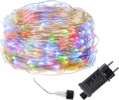 Obrázek produktu pro LED řetěz Nano - 20m, 200LED, 8 funkcí, IP44, multicolor