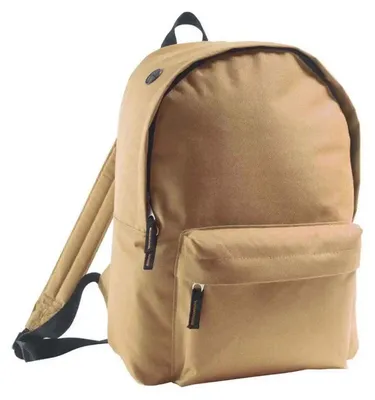 Image de SOLS - Sac à dos « Rider », couleur unie LT1508 (taille unique) (Dune)