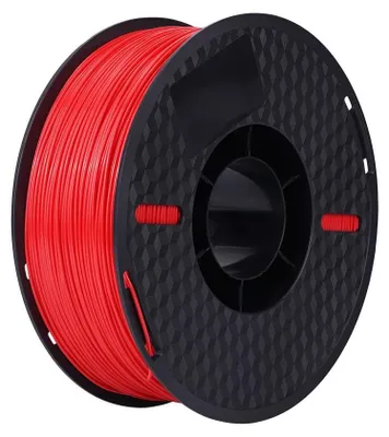 Obrázek produktu pro Filament pro 3D tiskárny, odolný materiál ABS, kompatibilní s FDM tiskárnami, červená barva
