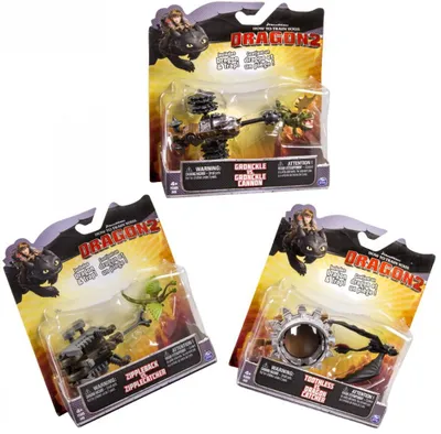 Produktbild von Dreamworks Dragons Battle Pack Sortiment, sortiert