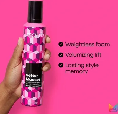 Zdjęcie produktu dla Matrix Setter Mousse pianka do stylizacji do włosów bez objętości 232 g