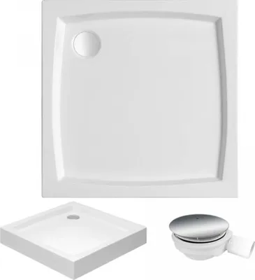 Immagine prodotto di PATIO 90x90 piatto doccia quadrato compatto + sifone