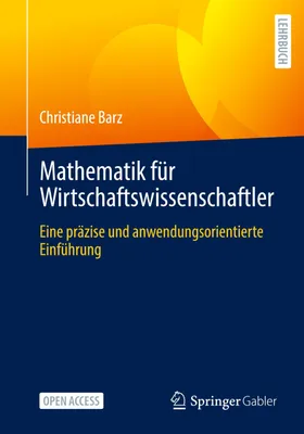 Produktbild von Mathematik für Wirtschaftswissenschaftler