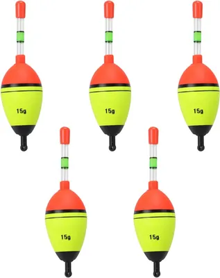 Produktbild von Angelpose Set, 5 Stück, 15 g, leuchtend, für Nachtangeln