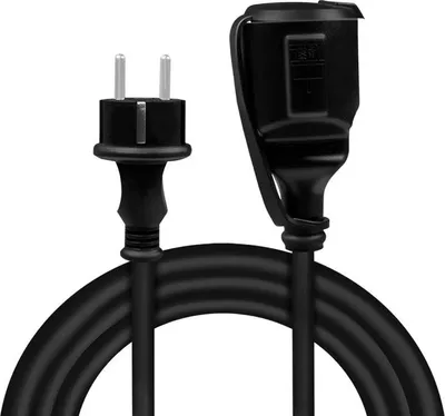 Obrázok produktu pre LogiLink 5m 2xSchuko, 5 m, 250 V, 16 A