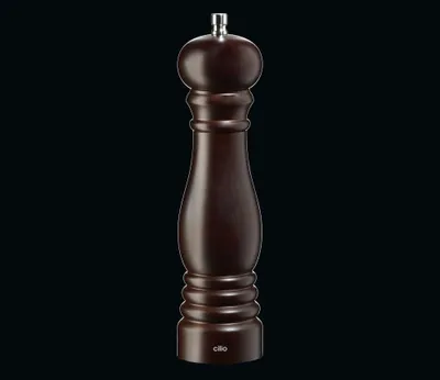Obrázok produktu pre Drevená mlynček na korenie s keramickými mlecími kamennami, 22 cm