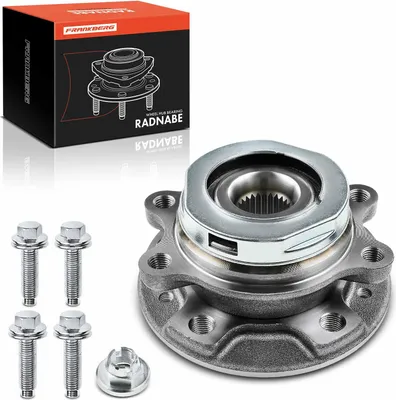 Immagine prodotto di Frankberg 1x mozzo ruota set di cuscinetti asse anteriore entrambi i lati per Renault Laguna Coupe III Grandtour Latitude