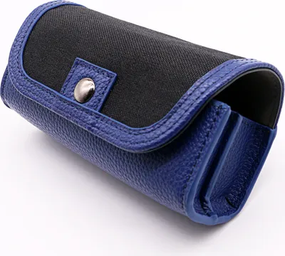 Produktbild von INF IQOS ILUMA Etui aus Leder, Aufbewahrungsbox mit Magnetverschluss Blau
