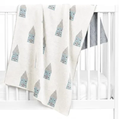 Immagine prodotto di Coperta Maisons - 80 x 100 cm - Ecru | by SEVIRA KIDS