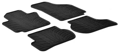 Produktbild von Gledring Fußmatten Set Gummi für VW GOLF PLUS (5M1, 521) Vorne+Hinten