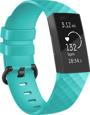 Produktbild von imoshion Silikonband für das Fitbit Charge 3 / 4 - Hellblau