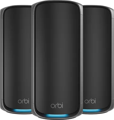 Produktbild von Netgear Orbi 970 Series RBE973SB - WLAN-System - (Router, 2 Extender)