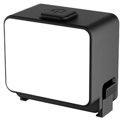 Zdjęcie produktu dla Magnetyczna lampa LED 5600 K z regulacją jasności, idealna jako oświetlenie uzupełniające do kamer DJI Osmo Action 6/5 Pro/4/3