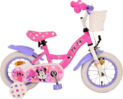Obrázok produktu pre Minnie, najroztomilejšia zo všetkých! Detský bicykel - Dievča - 12 palcov - Ružový