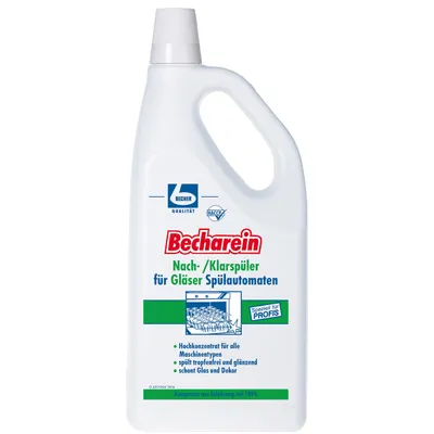 Produktbild von Dr. Becher Becharein Nach-/Klarspüler für Gläser Spülautomaten 2L (1er Pack)