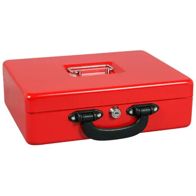 Obrázok produktu pre MAUL pokladničný box s penovou vložkou 24,5 x 30 x 9,3 cm červený