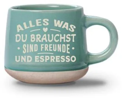 Produktbild von Espresso-Tasse Alles was Du (Freunde) - 60ml