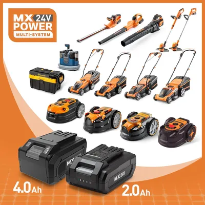 Produktbild von Lawnmaster OcuMow? M?hroboter kabellos 80 ©O Rasenm?her Roboter mit 2Ah Akku Kompaktmodell Einsteiger-Modell ohne Begrenzungskabel