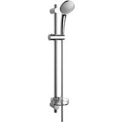Produktbild von Duschwandmontage-Set mit Chrom-Ausführung und Beleuchtung, 72,4 cm