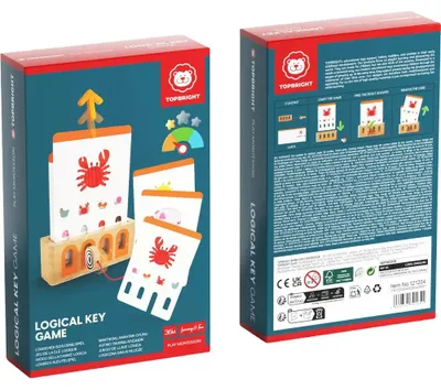 Produktbild von Topbright Logisches Schlüsselspiel
