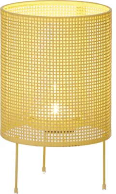 Produktbild von Northpoint LED Rattanoptik Lampe Batterie Leuchte Dimmbar Batteriebetrieben Innenleuchte mit Timer