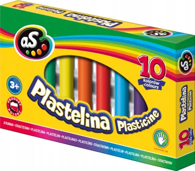 Zdjęcie produktu dla Plastelina Kreatywna – Magiczne Kolory 10 Odcieni dla Artystycznych Pomysłów!
