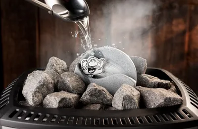Produktbild von Hukka Design Saunaheppu Aufgussbehälter aus Speckstein für den Saunaofen