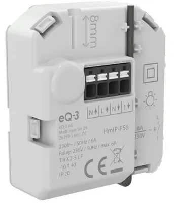Produktbild von eQ-3 AG Homematic IP Schaltaktor– Unterputz