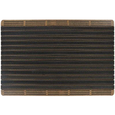 Produktbild von Premium Schmutzfangmatte Außen & Innen 60x90 cm – rutschfest, wetterfest – Braun