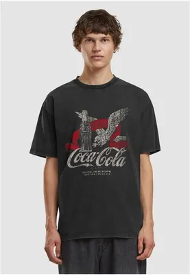 Immagine prodotto di Maglietta da uomo Mr. Tee Coca Cola Americanas Vintage Loose Tee nera - S