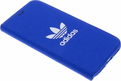 Produktbild von adidas Originals Booktype kompatibel mit iPhone X,iPhone Xs - Blau