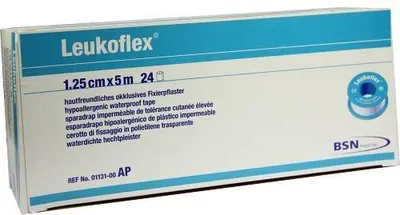 Produktbild von Leukoflex Verbandpfl.1,25 cmx5 m 24 St